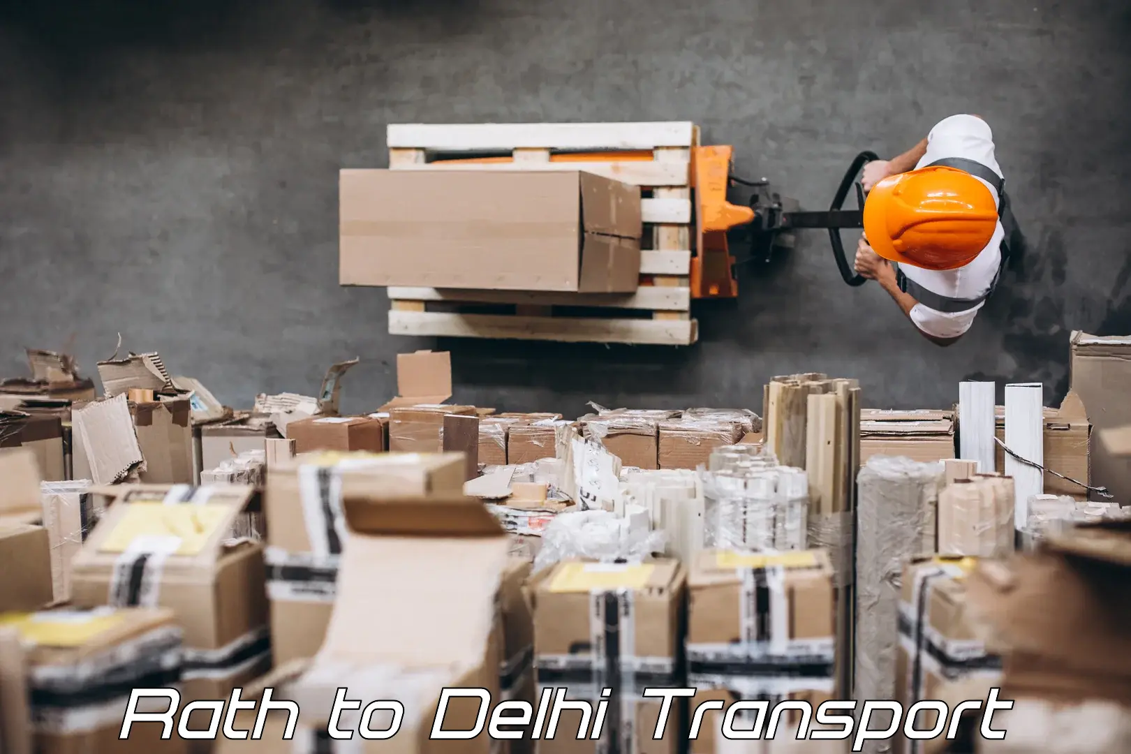 Package delivery services Rath to Delhi Technological University DTU