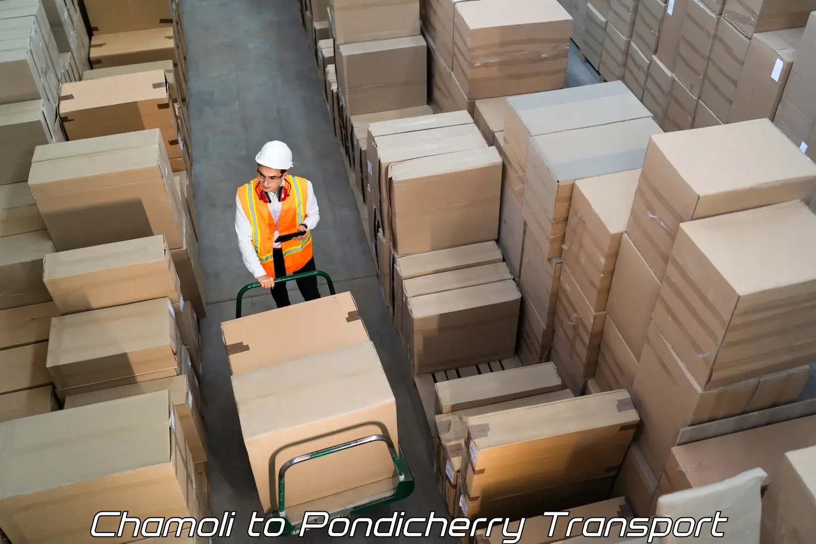 Parcel transport services Chamoli to NIT Puducherry