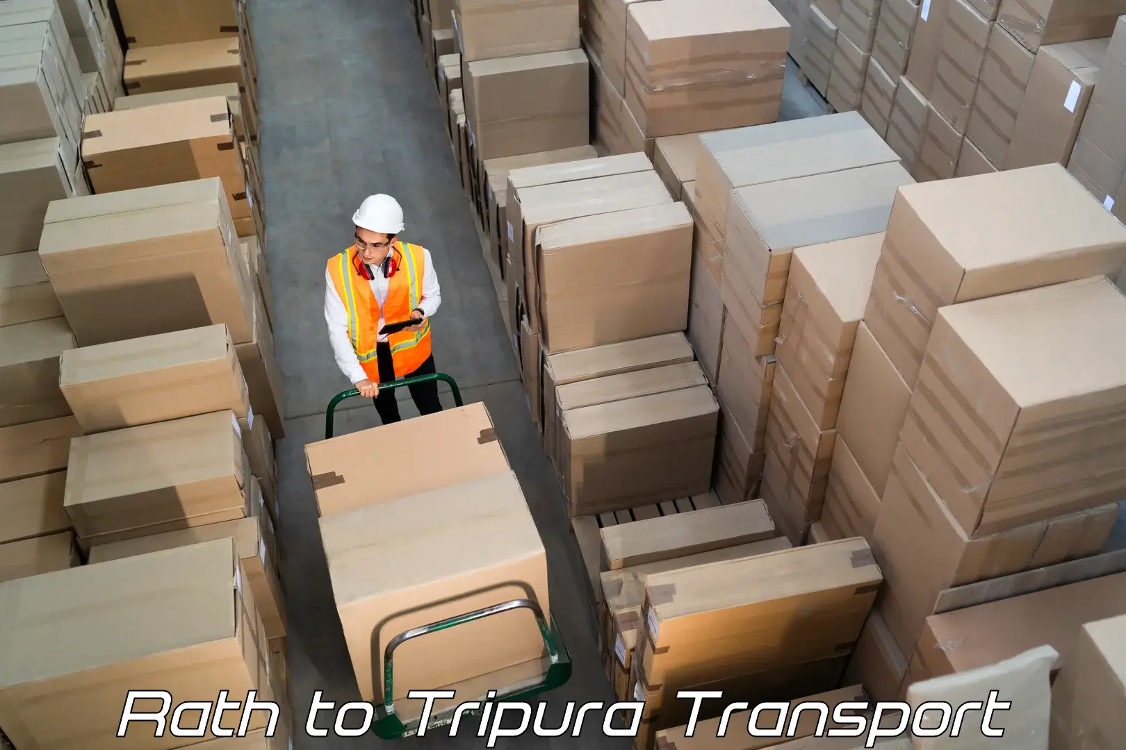 Shipping services Rath to Udaipur Tripura