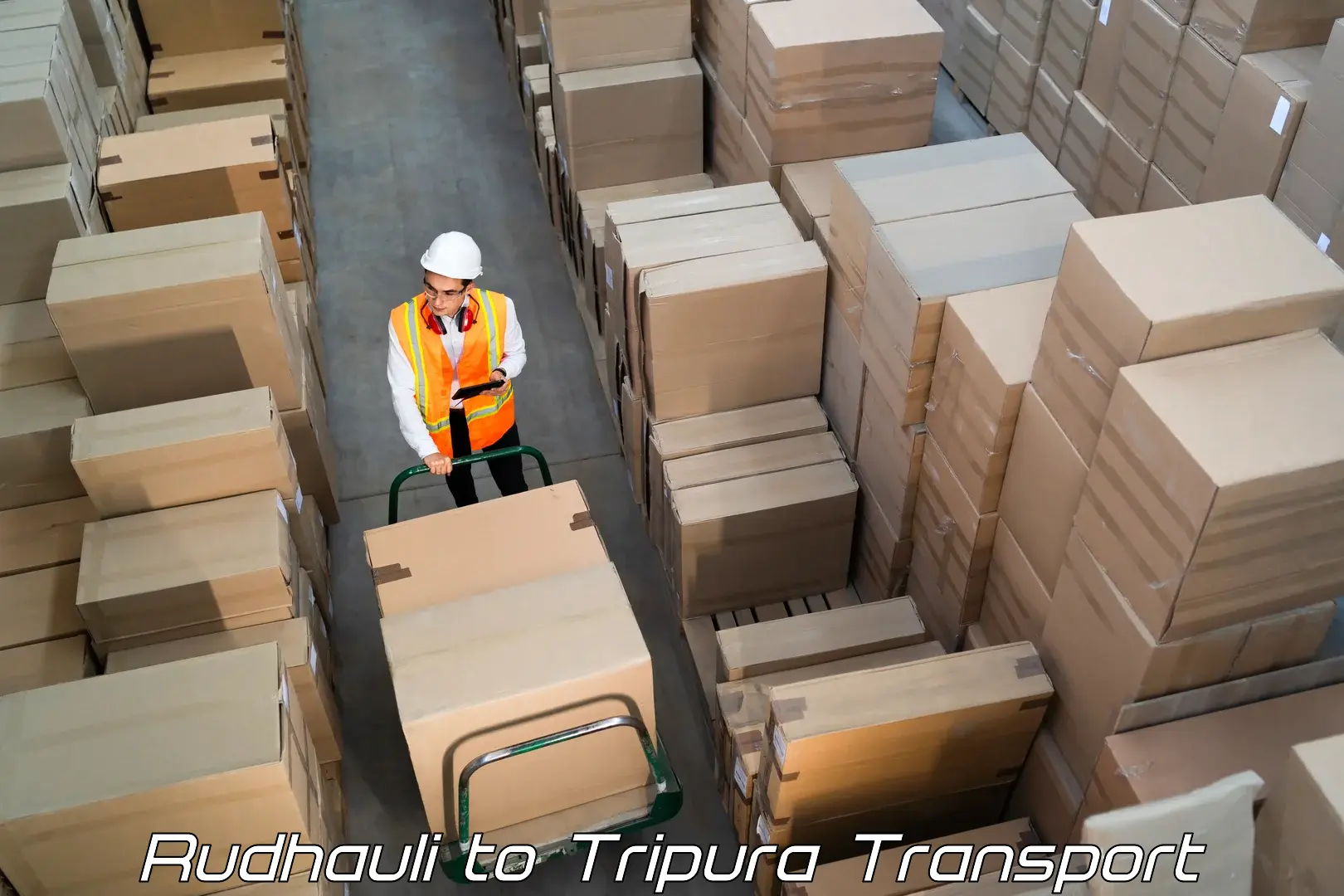 Container transportation services Rudhauli to South Tripura