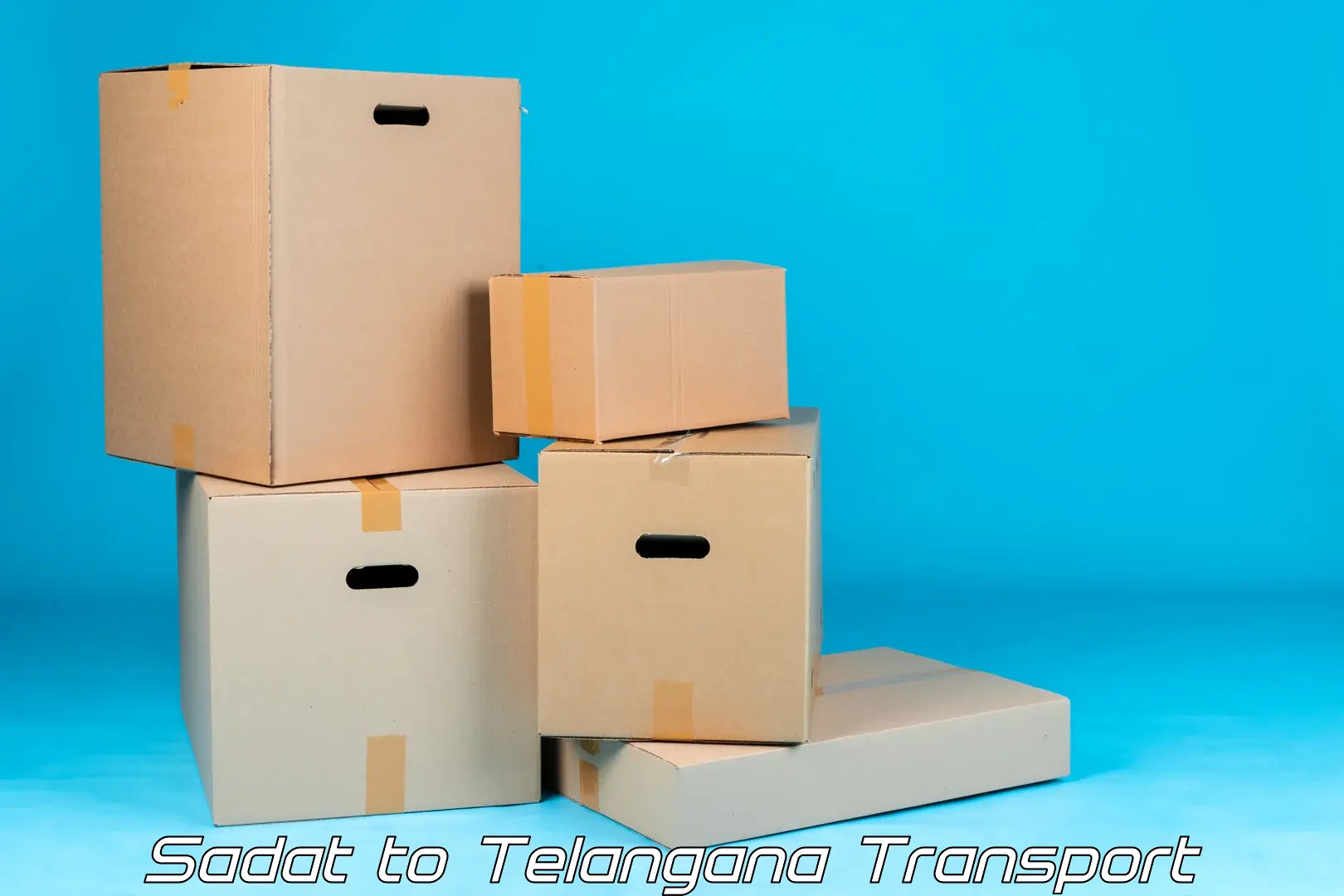 Logistics transportation services in Sadat to Telangana