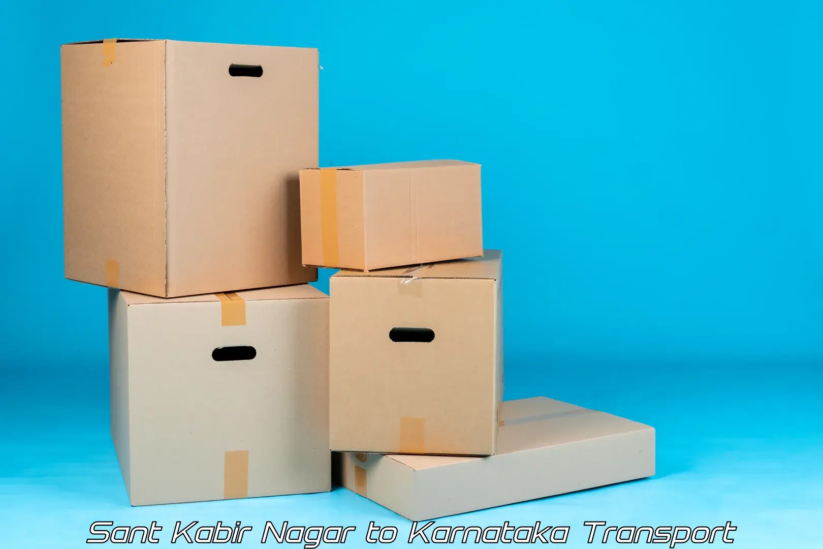 Vehicle parcel service Sant Kabir Nagar to Dandeli