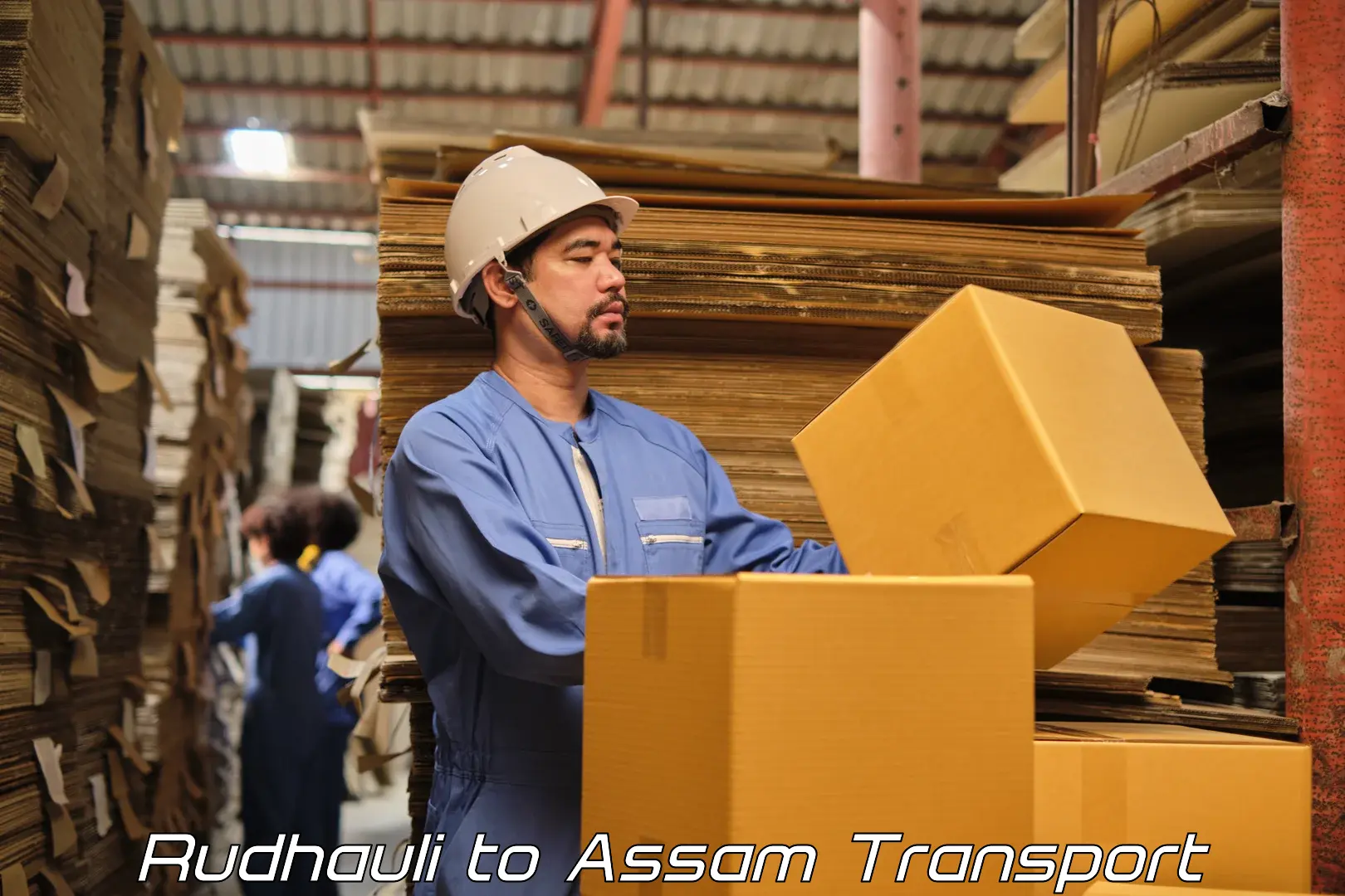 Lorry transport service in Rudhauli to Assam