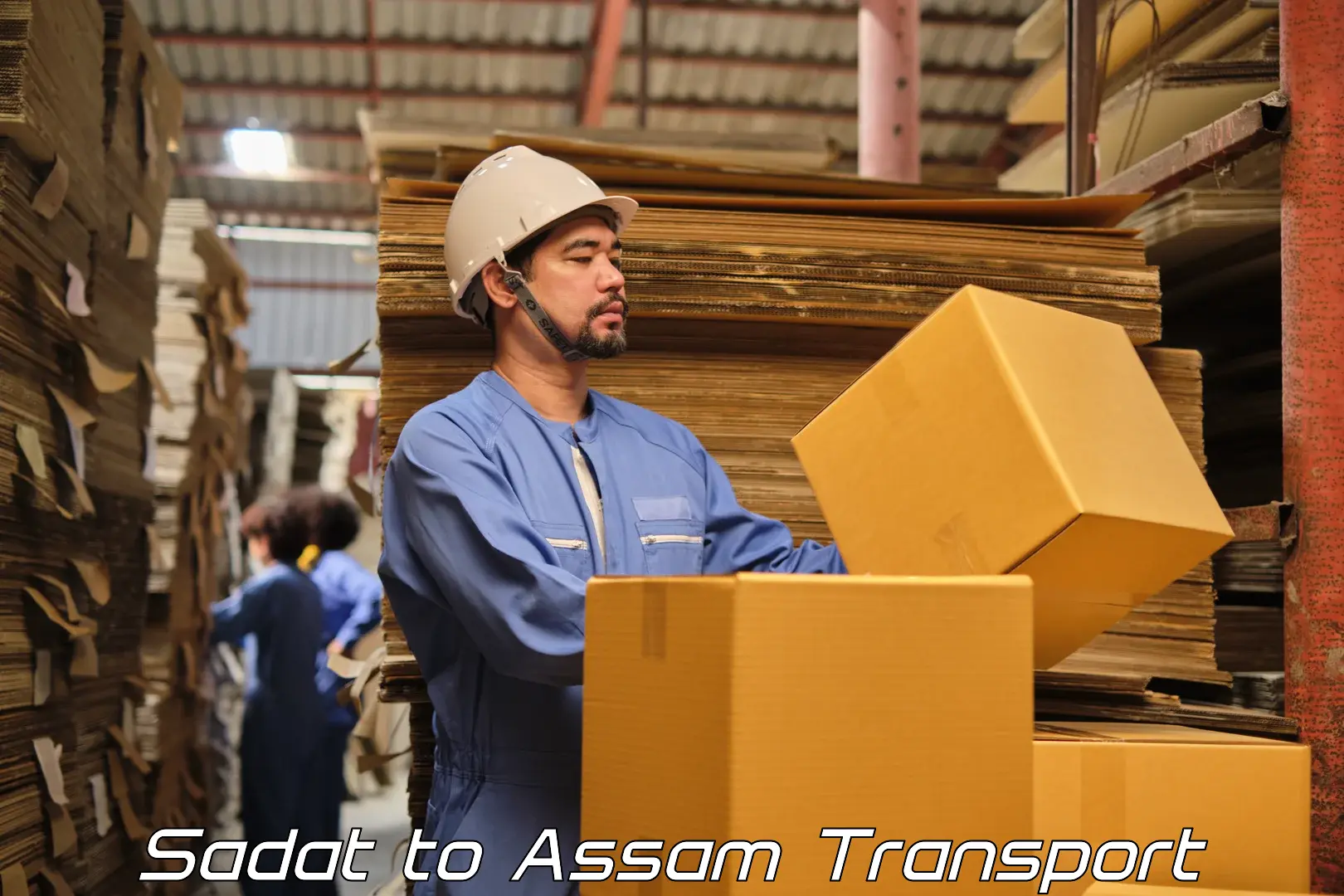 Transport services Sadat to Lala Assam
