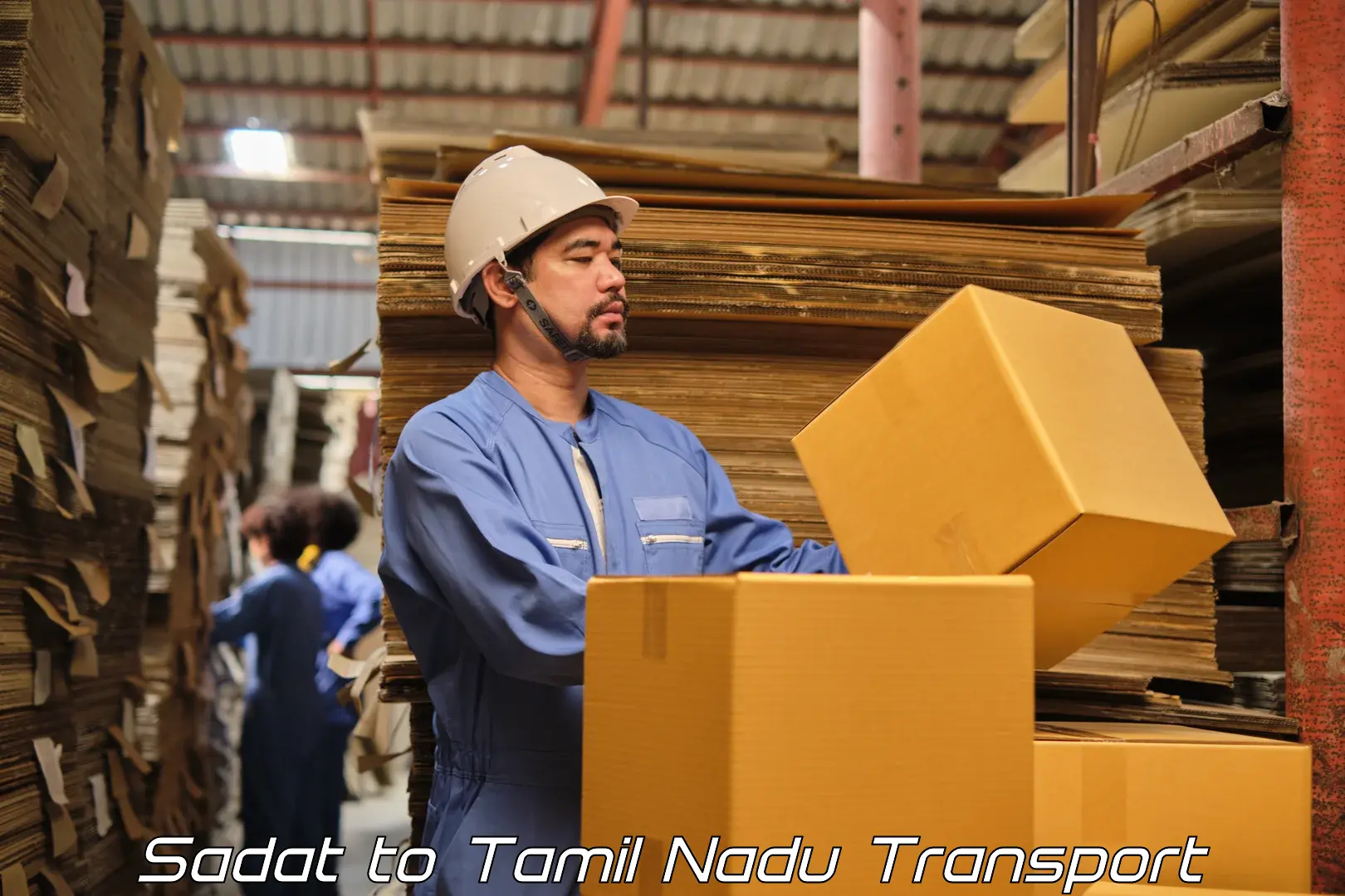 Commercial transport service Sadat to Memalur