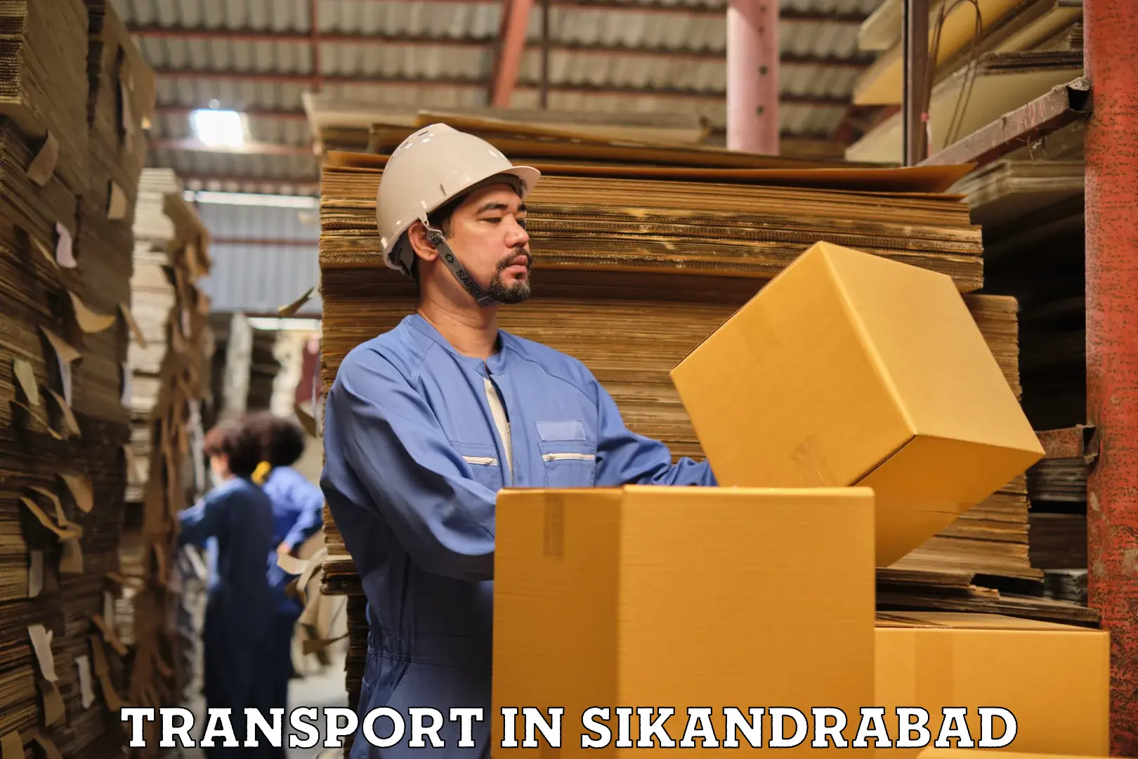 Road transport services in Sikandrabad